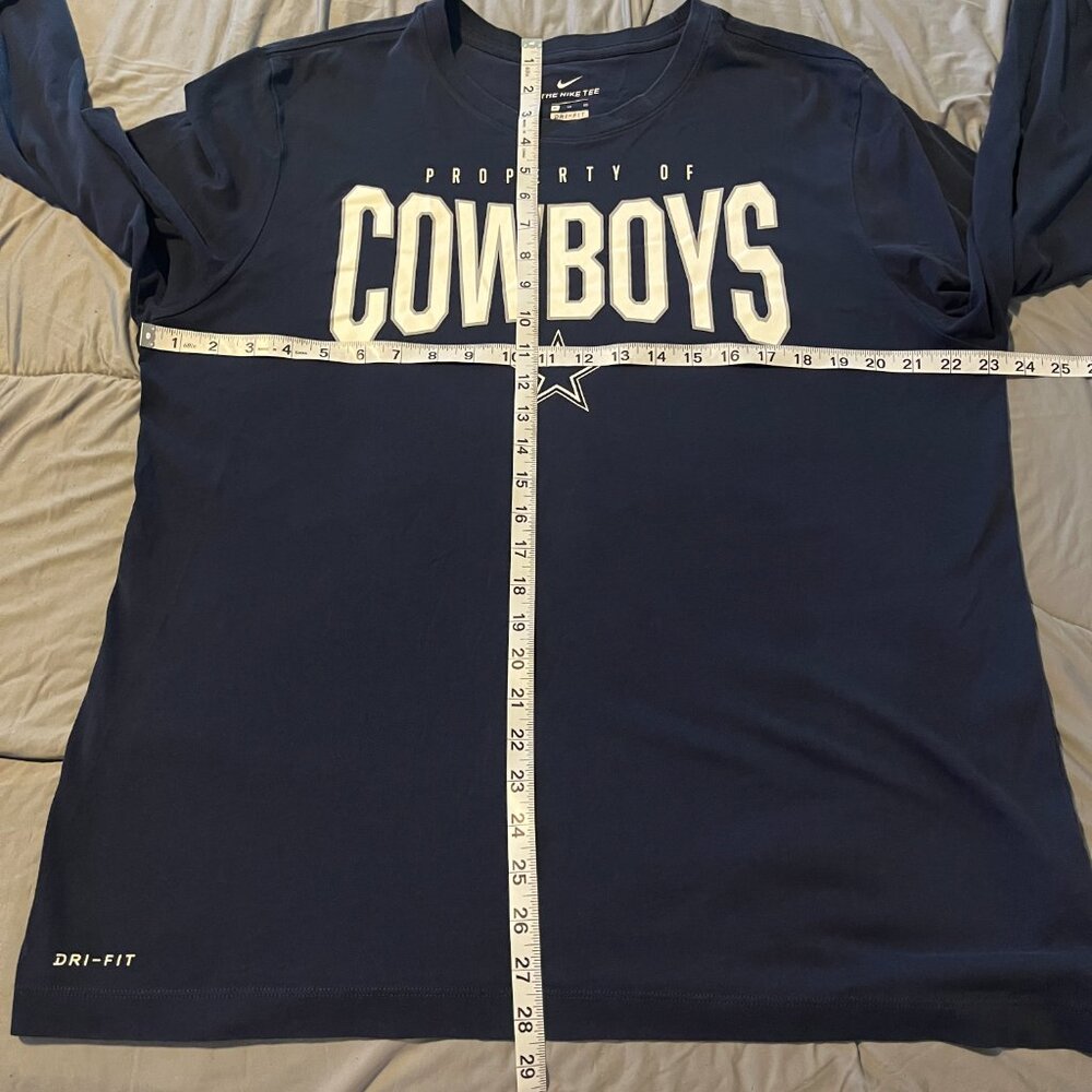 Women's XL Dallas Cowboys Long Sleeve Shirt - Picture 8 of 9